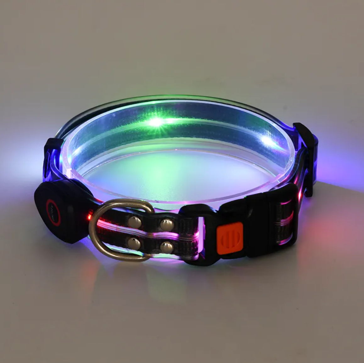 PeakPaws Rechargeable LED Dog Collar