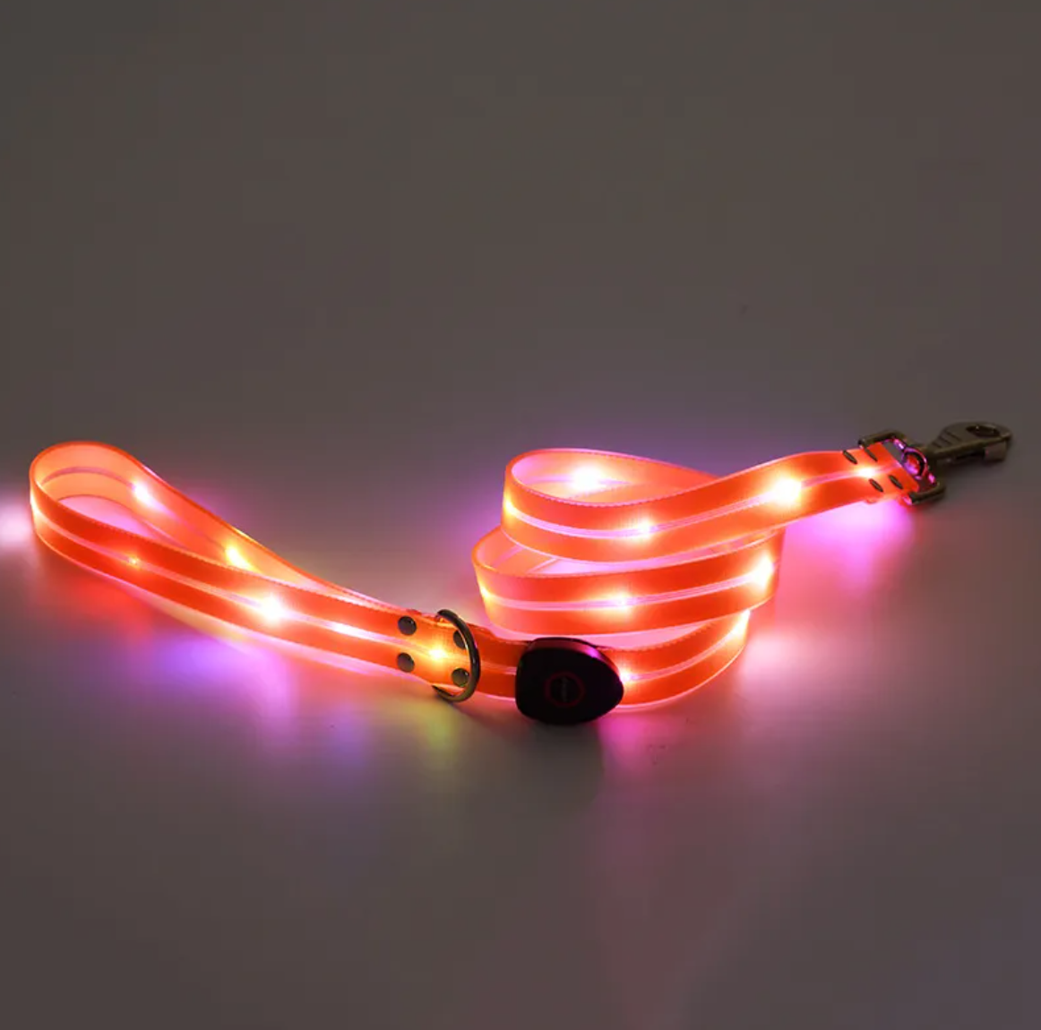 PeakPaws Rechargeable LED Dog Collar