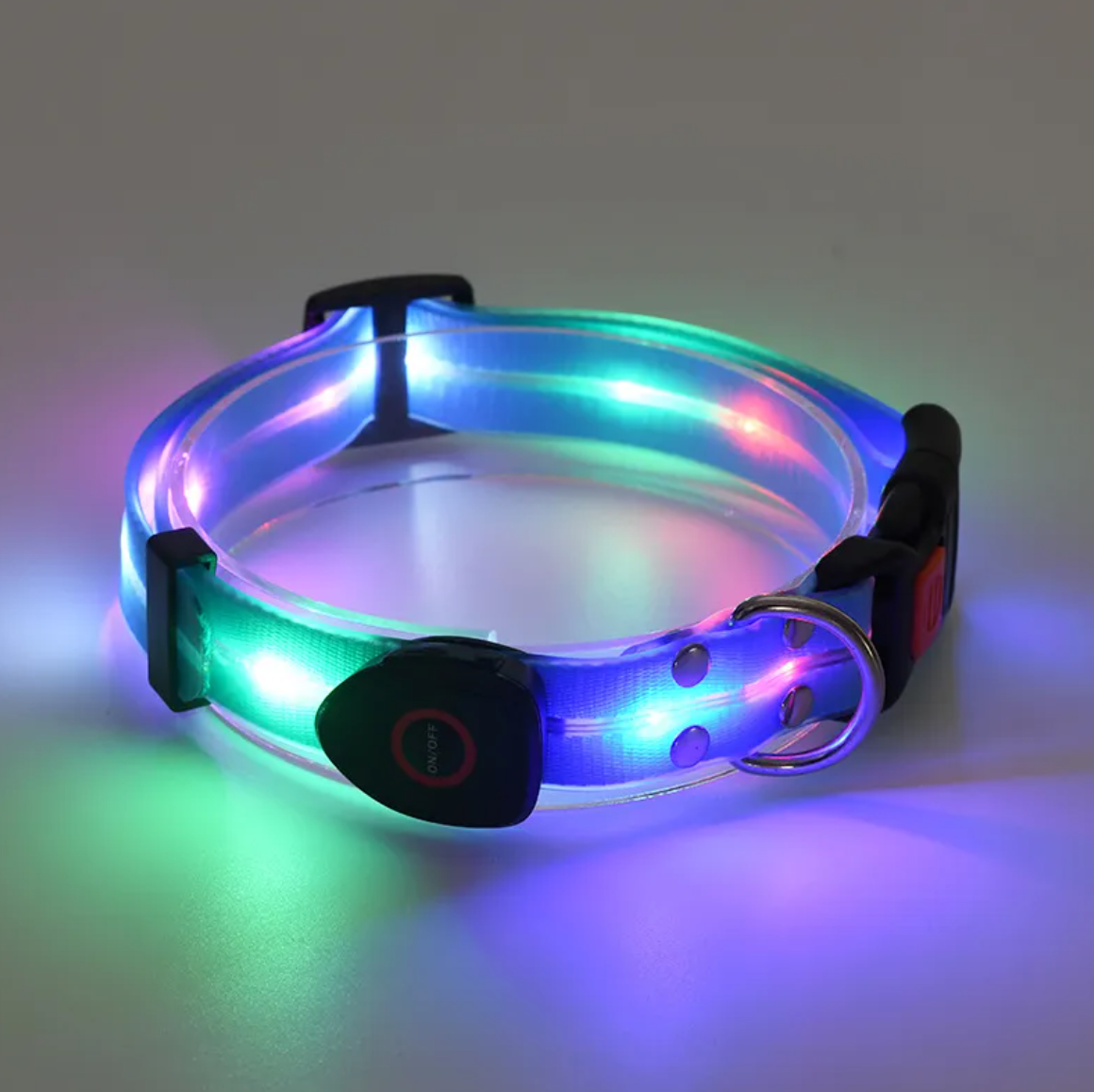 PeakPaws Rechargeable LED Dog Collar