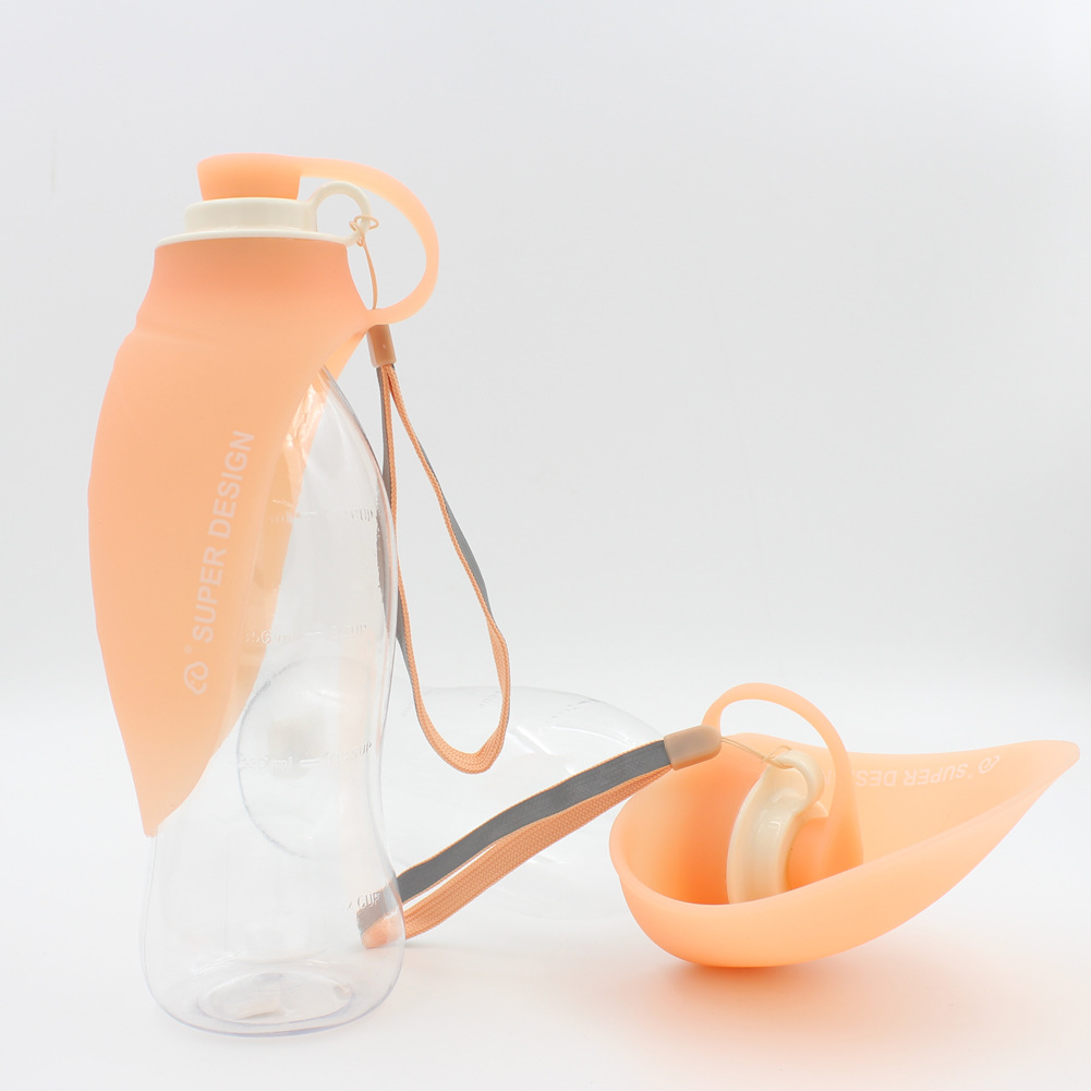 PeakPaws™ Portable Dog Water Bottle – 580ml