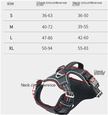 🐾 PeakPaws Waterproof No-Pull Harness